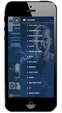 Εφαρμογή 1xbet iOS